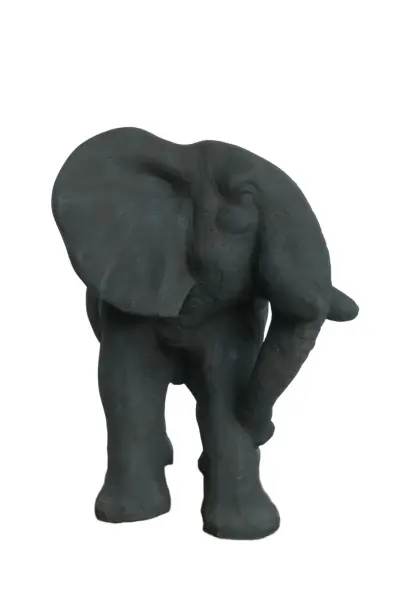 Product image 1 of the product “Elephant, 43cm Length | GRC (Glassfibre Reinforced Concrete), Bronze Finish ”